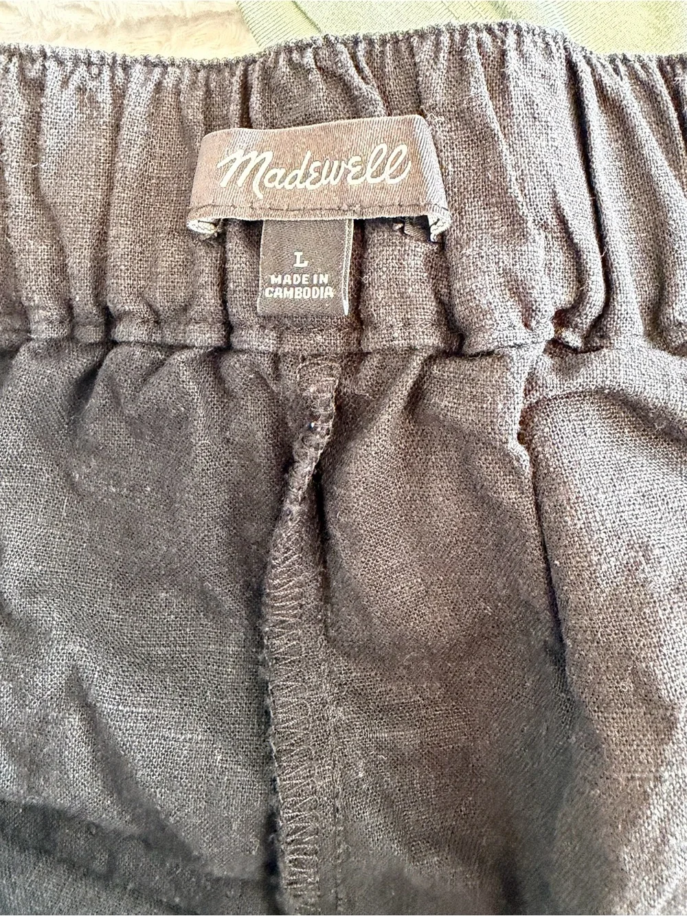 Madewell | Solid Linen Blend Shorts
